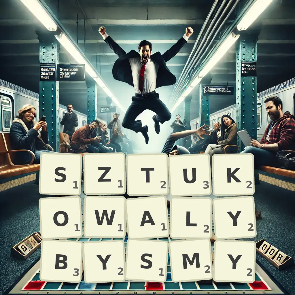 Lista słów z liter SZTUKOWAŁYBYŚMY Słowa z liter SZTUKOWAŁYBYŚMY