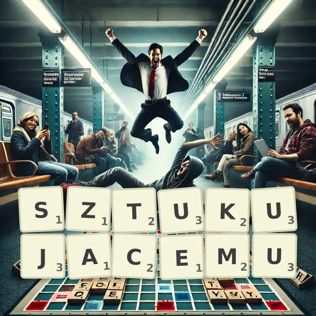 Słowa z liter SZTUKUJĄCEMU