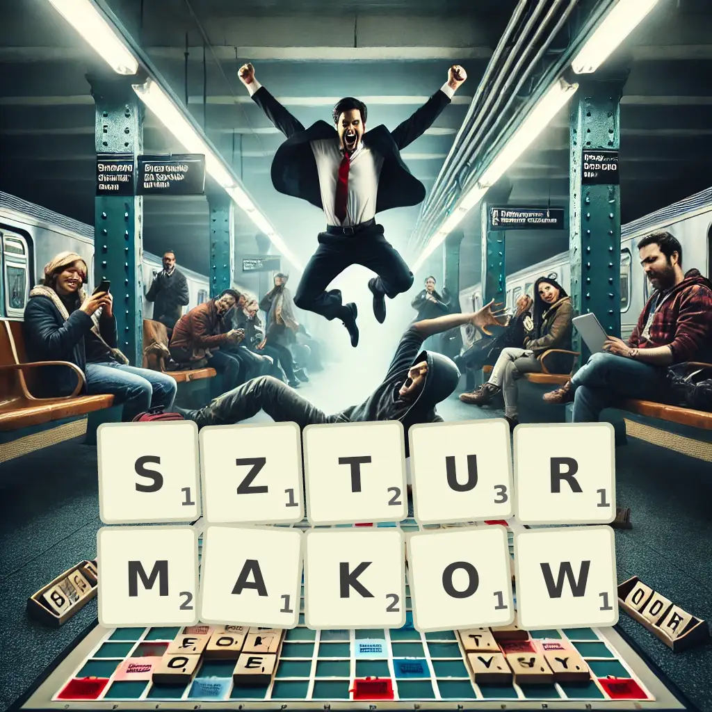 Słowa z liter SZTURMAKÓW