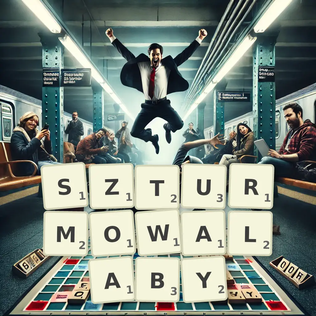 Słowa z liter SZTURMOWAŁABY