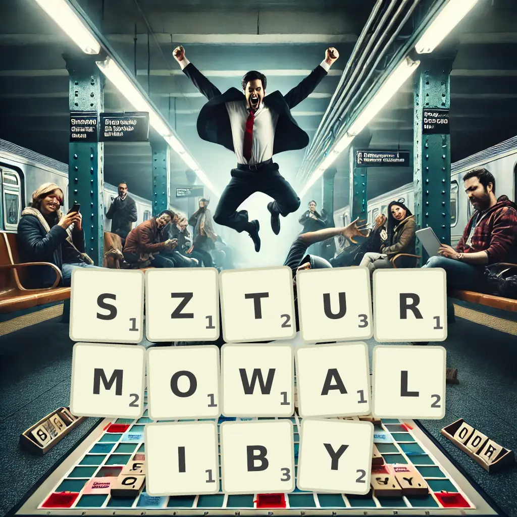 Słowa z liter SZTURMOWALIBY