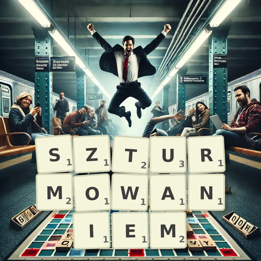Słowa z liter SZTURMOWANIEM