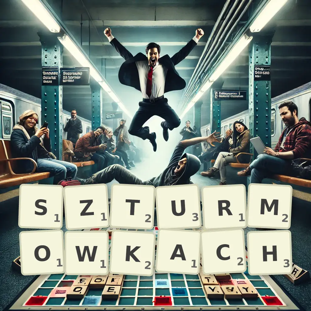 Słowa z liter SZTURMÓWKACH
