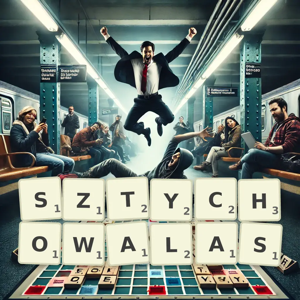 Słowa z liter SZTYCHOWAŁAŚ