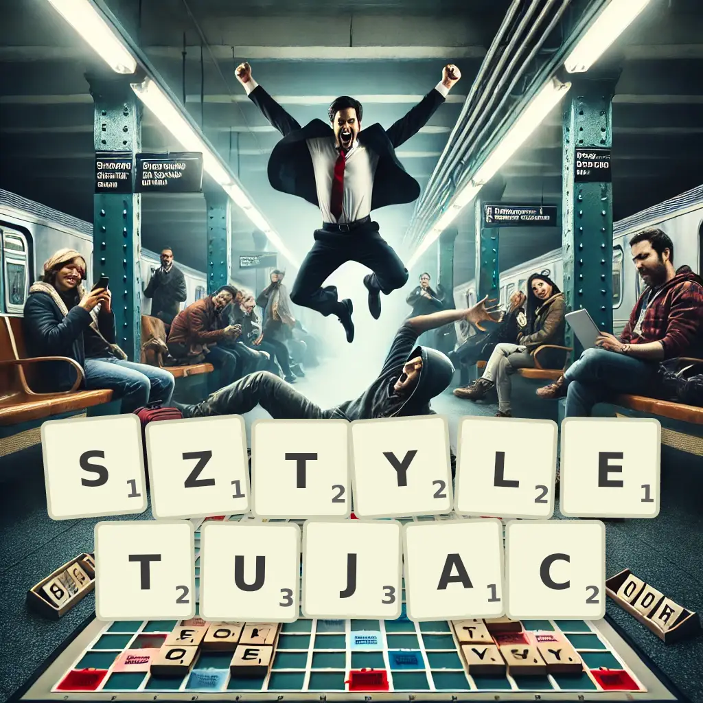 Słowa z liter SZTYLETUJĄC