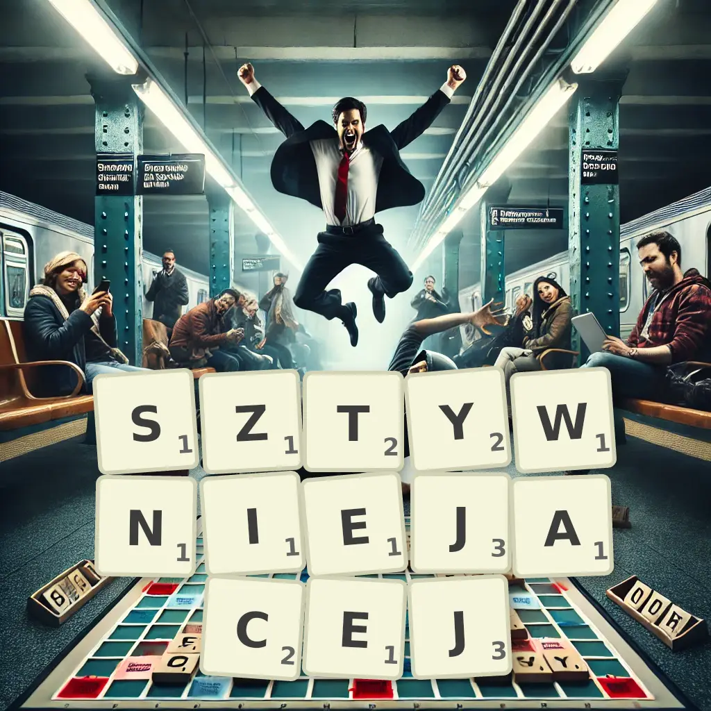 Słowa z liter SZTYWNIEJĄCEJ