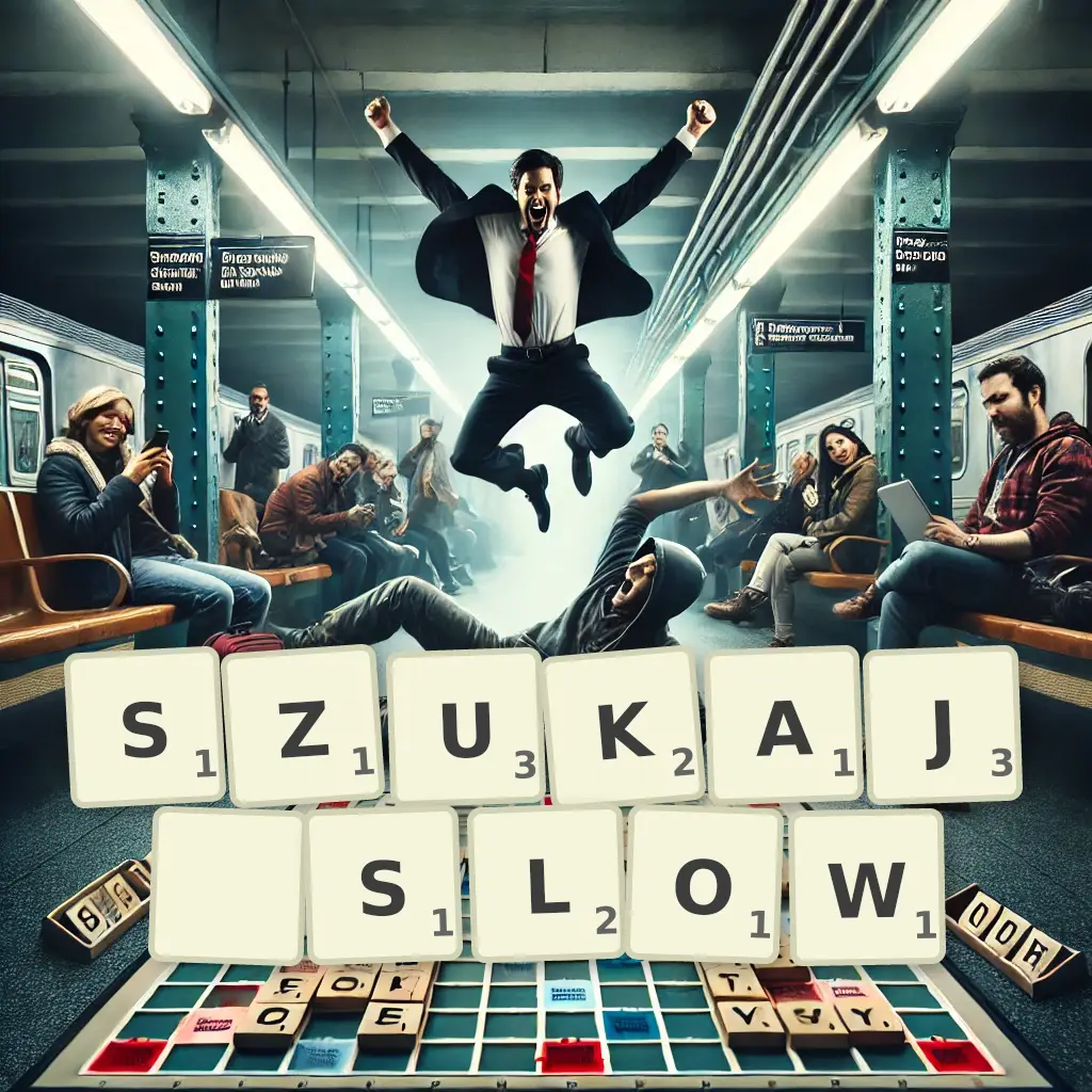 Słowa z liter SZUKAJ-SŁÓW
