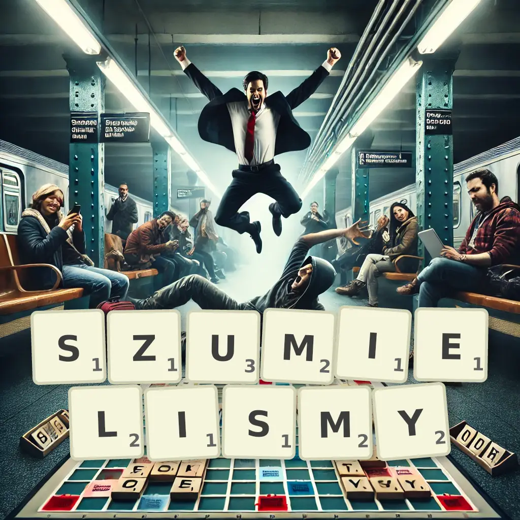Słowa z liter SZUMIELIŚMY