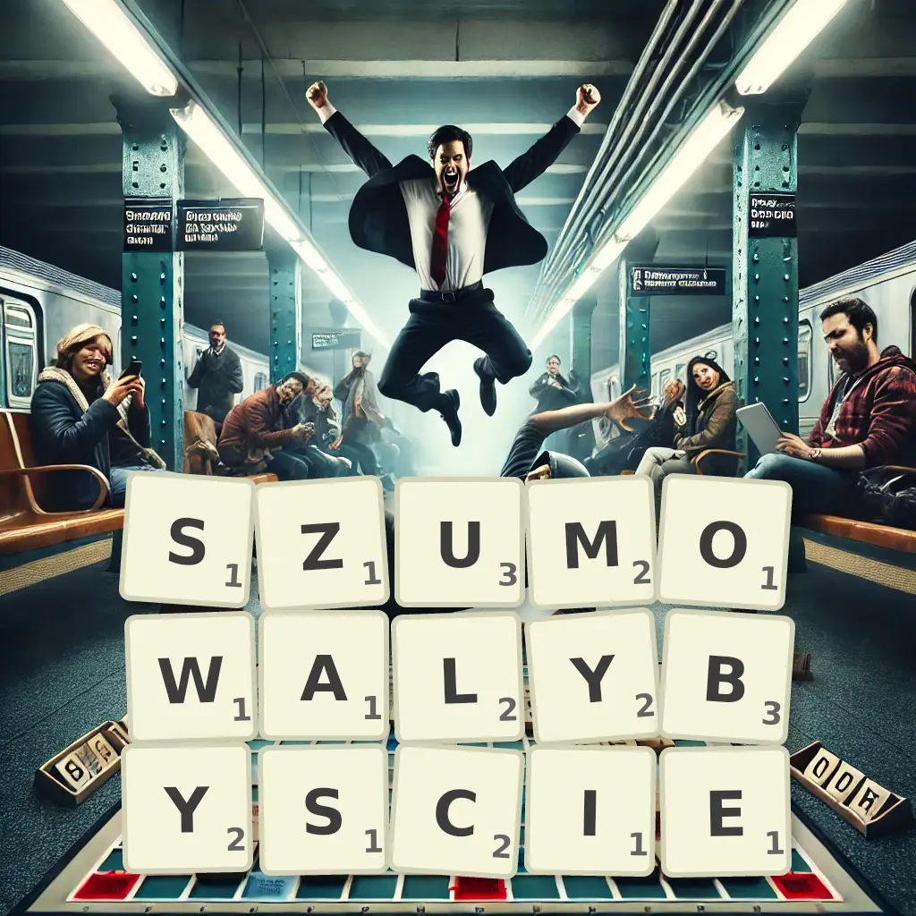 Słowa z liter SZUMOWAŁYBYŚCIE