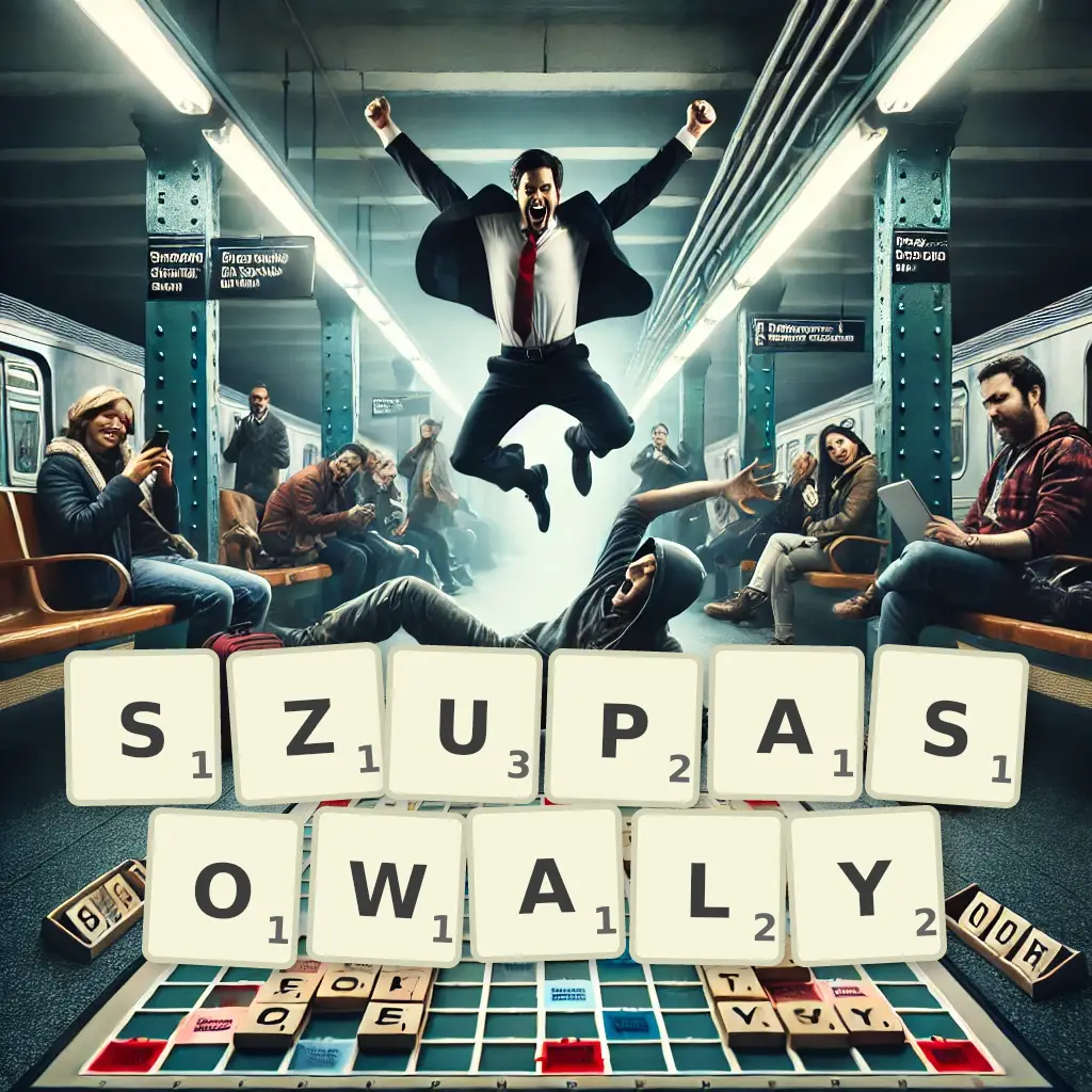 Słowa z liter SZUPASOWAŁY