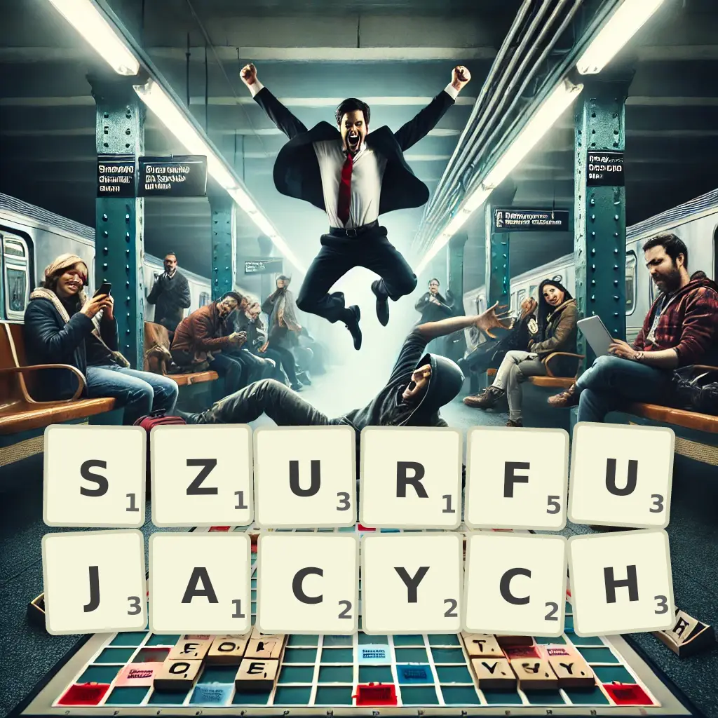 Słowa z liter SZURFUJĄCYCH