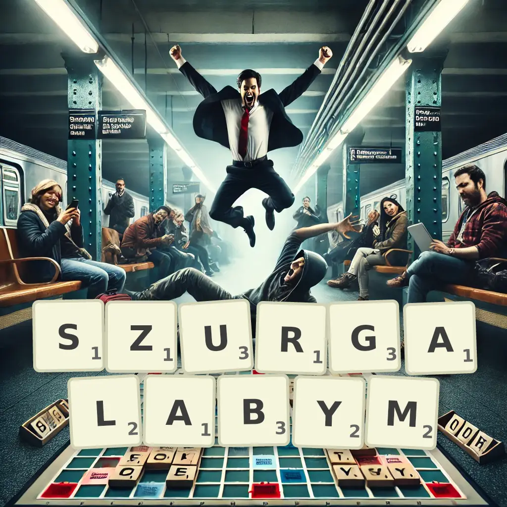 Słowa z liter SZURGAŁABYM