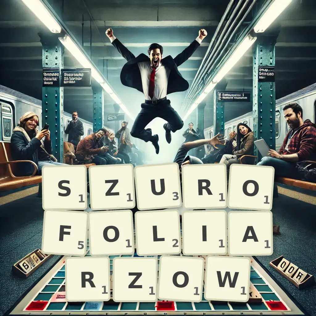 Słowa z liter SZUROFOLIARZÓW