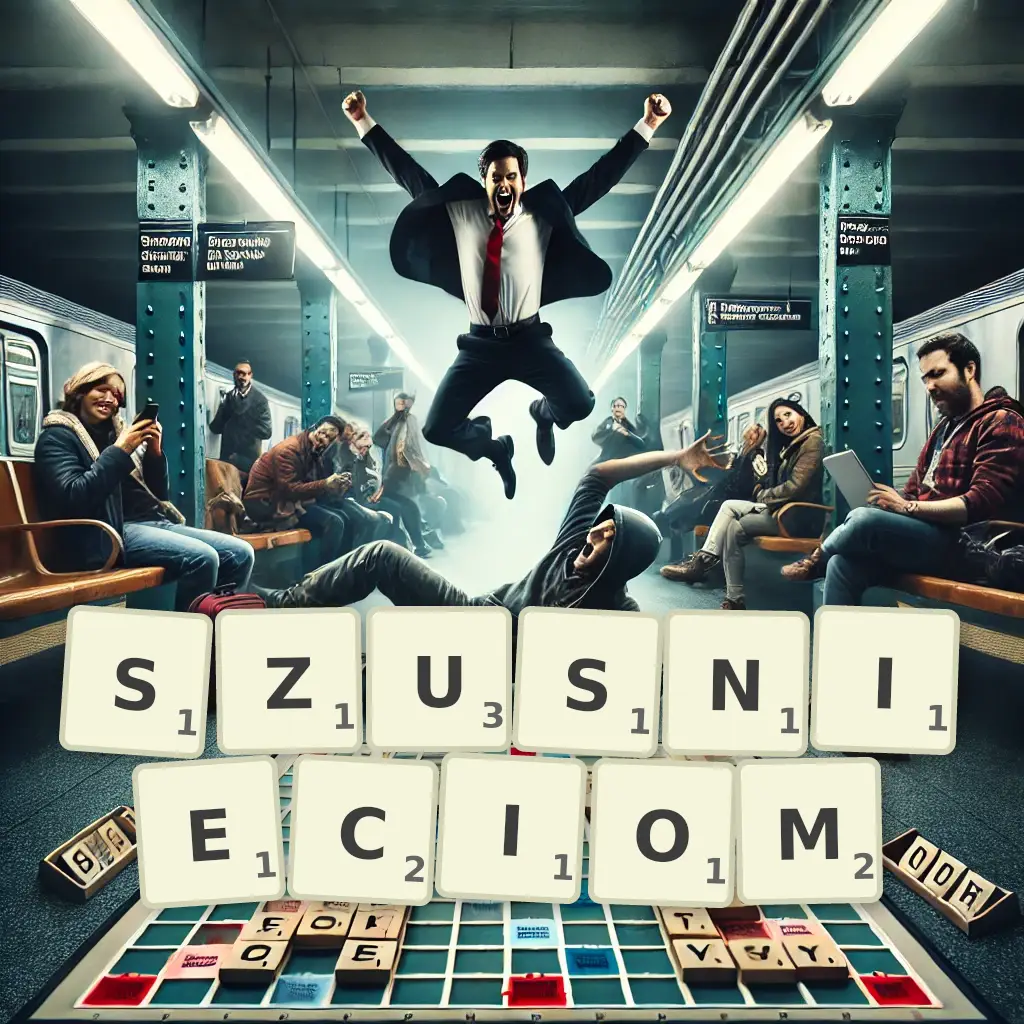 Słowa z liter SZUŚNIĘCIOM