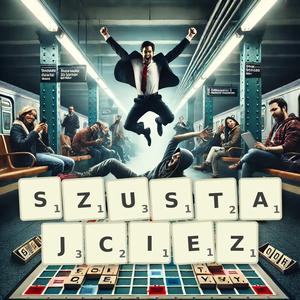 Słowa z liter SZUSTAJCIEŻ