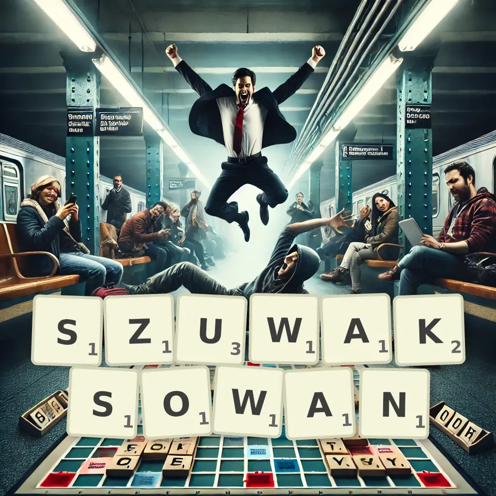 Słowa z liter SZUWAKSOWAŃ
