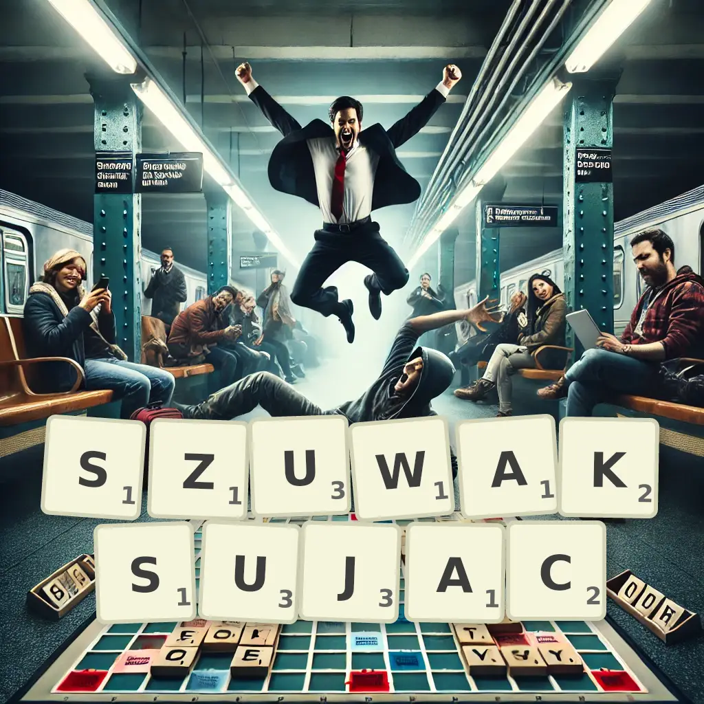 Słowa z liter SZUWAKSUJĄC