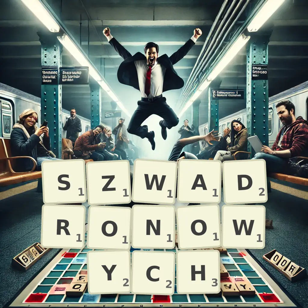 Słowa z liter SZWADRONOWYCH