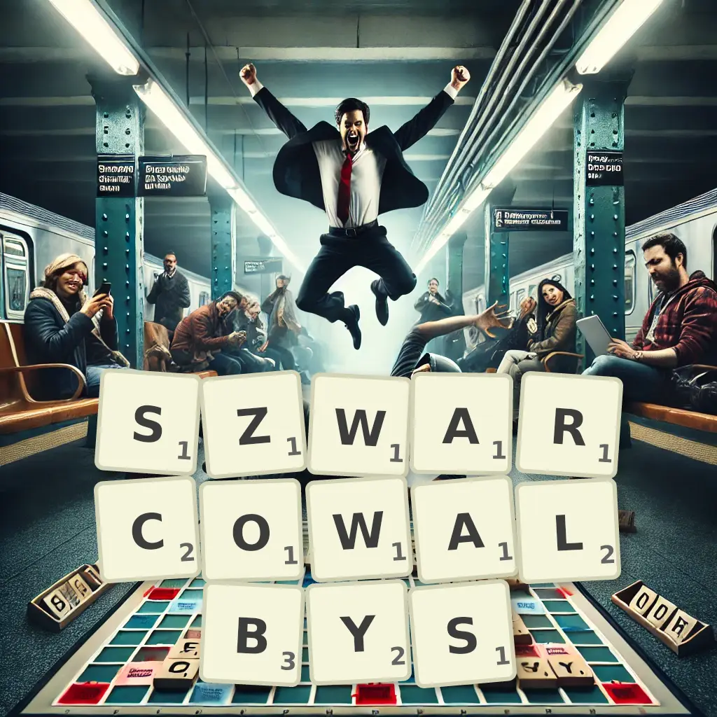 Słowa z liter SZWARCOWAŁBYŚ