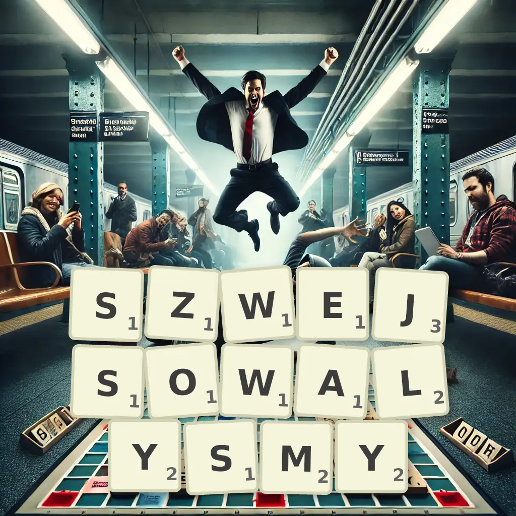 Lista słów z liter SZWEJSOWAŁYŚMY Słowa z liter SZWEJSOWAŁYŚMY