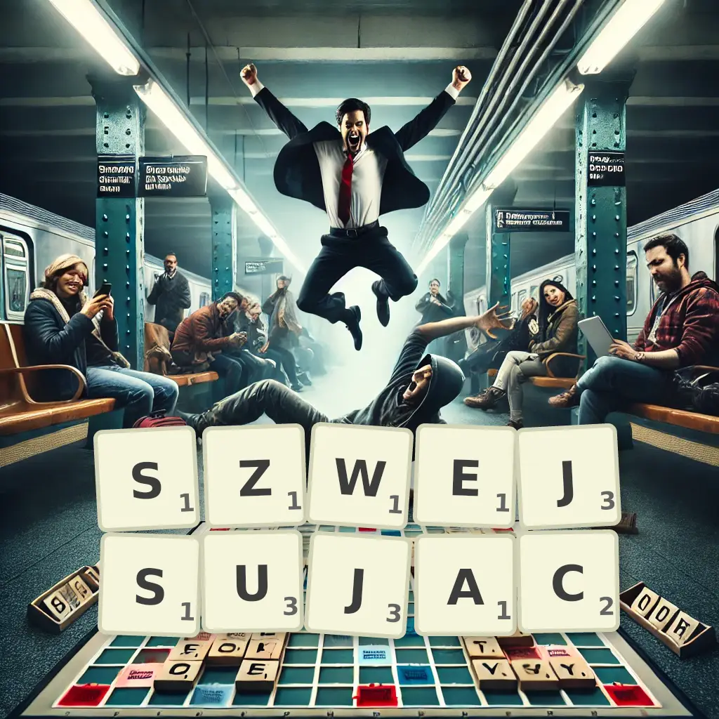 Słowa z liter SZWEJSUJĄC