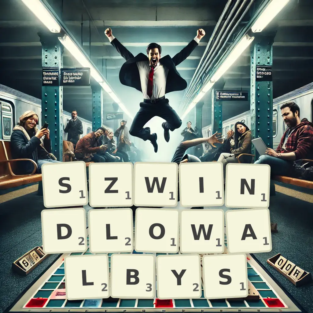 Słowa z liter SZWINDLOWAŁBYŚ