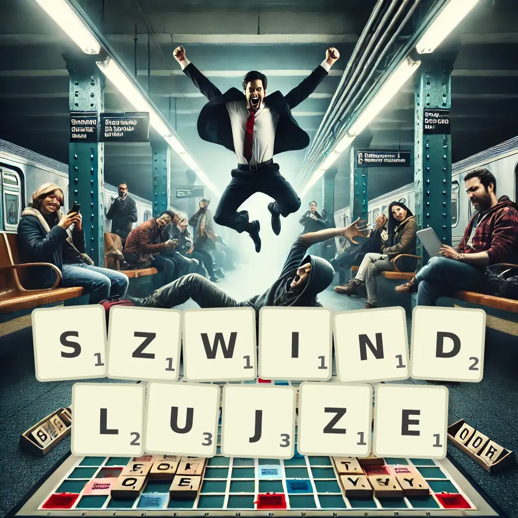 Słowa z liter SZWINDLUJŻE