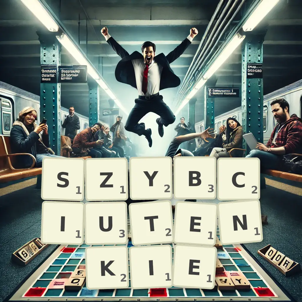 Słowa z liter SZYBCIUTEŃKIE