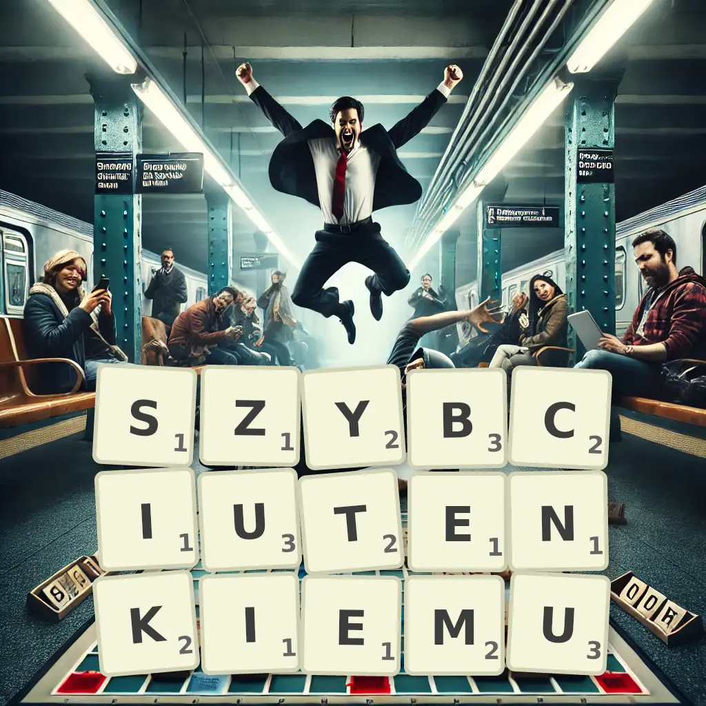Słowa z liter SZYBCIUTEŃKIEMU