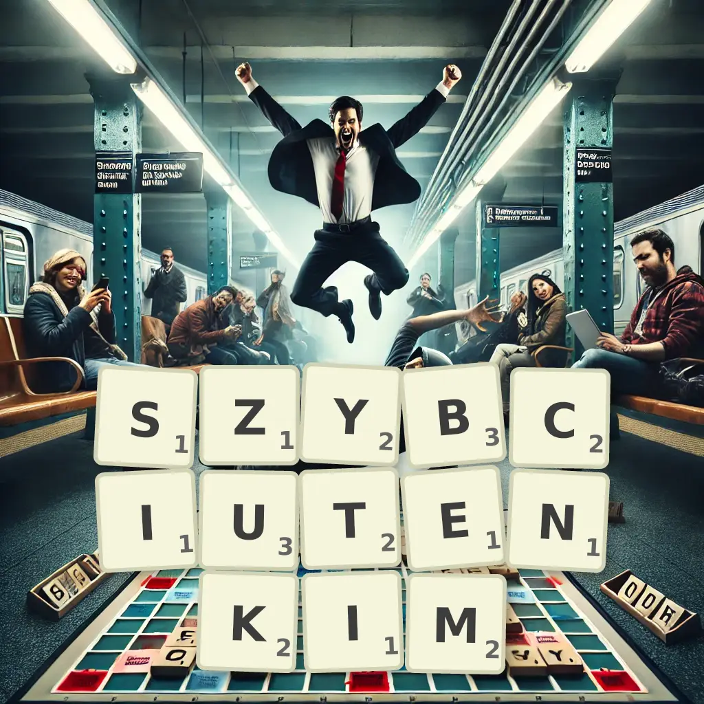 Słowa z liter SZYBCIUTEŃKIM