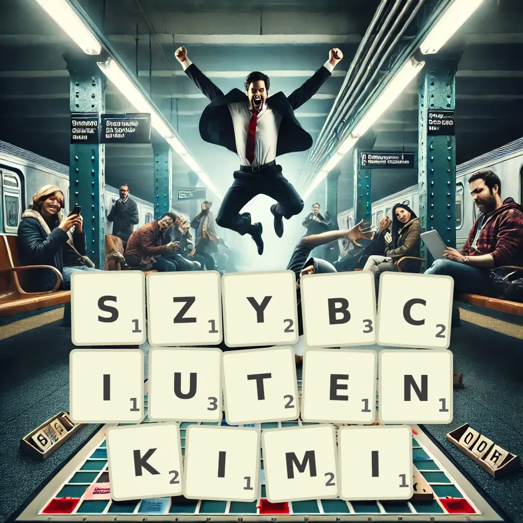 Słowa z liter SZYBCIUTEŃKIMI