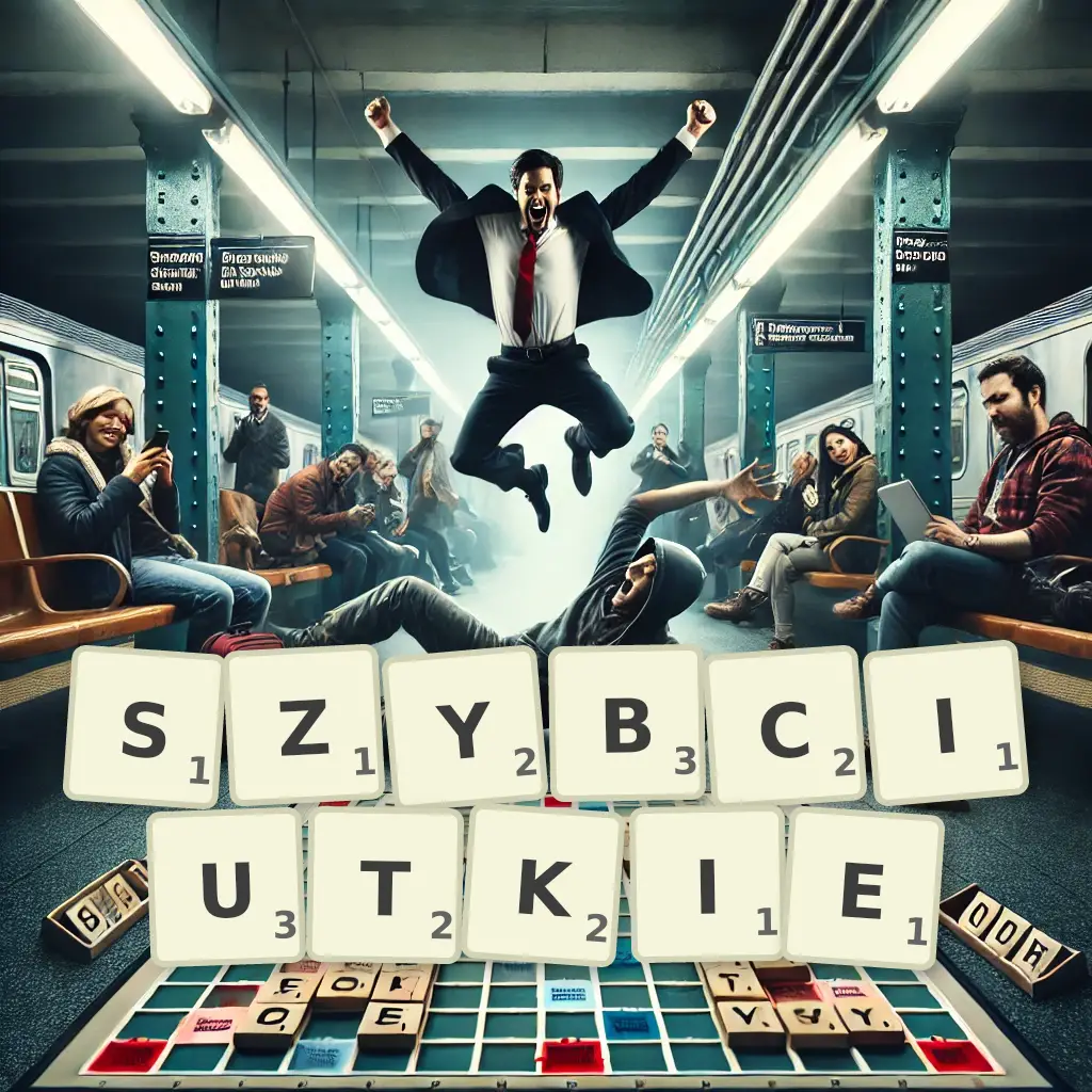 Słowa z liter SZYBCIUTKIE