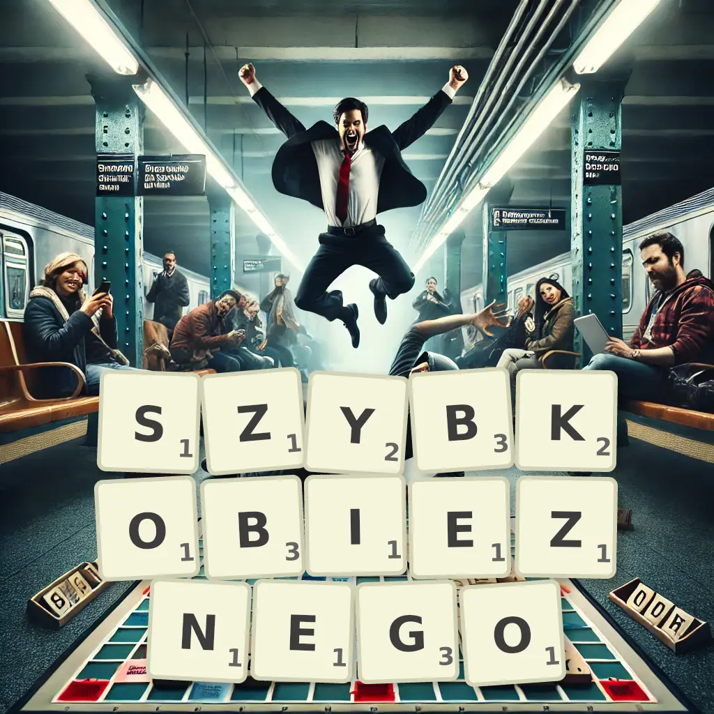 Słowa z liter SZYBKOBIEŻNEGO