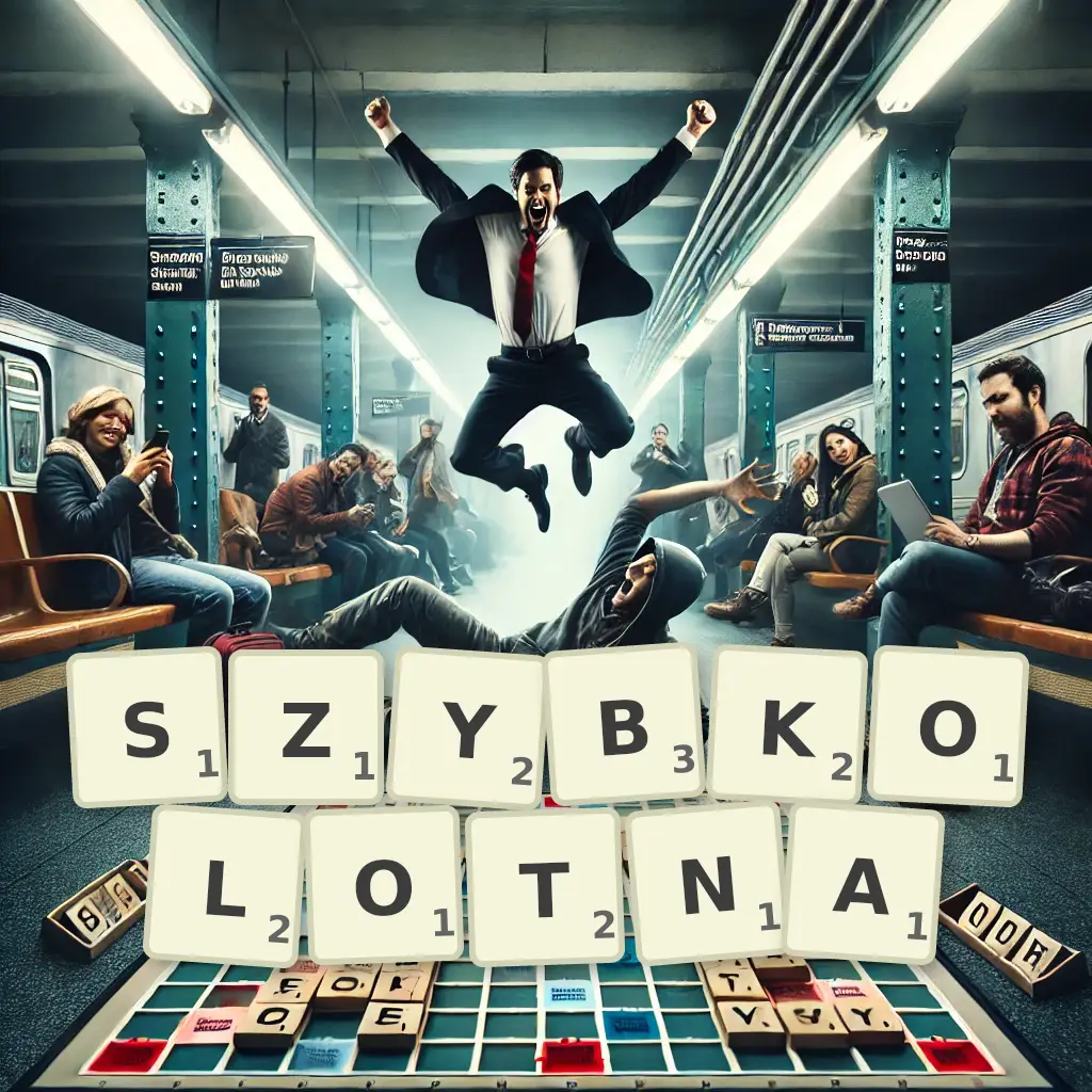 Słowa z liter SZYBKOLOTNĄ