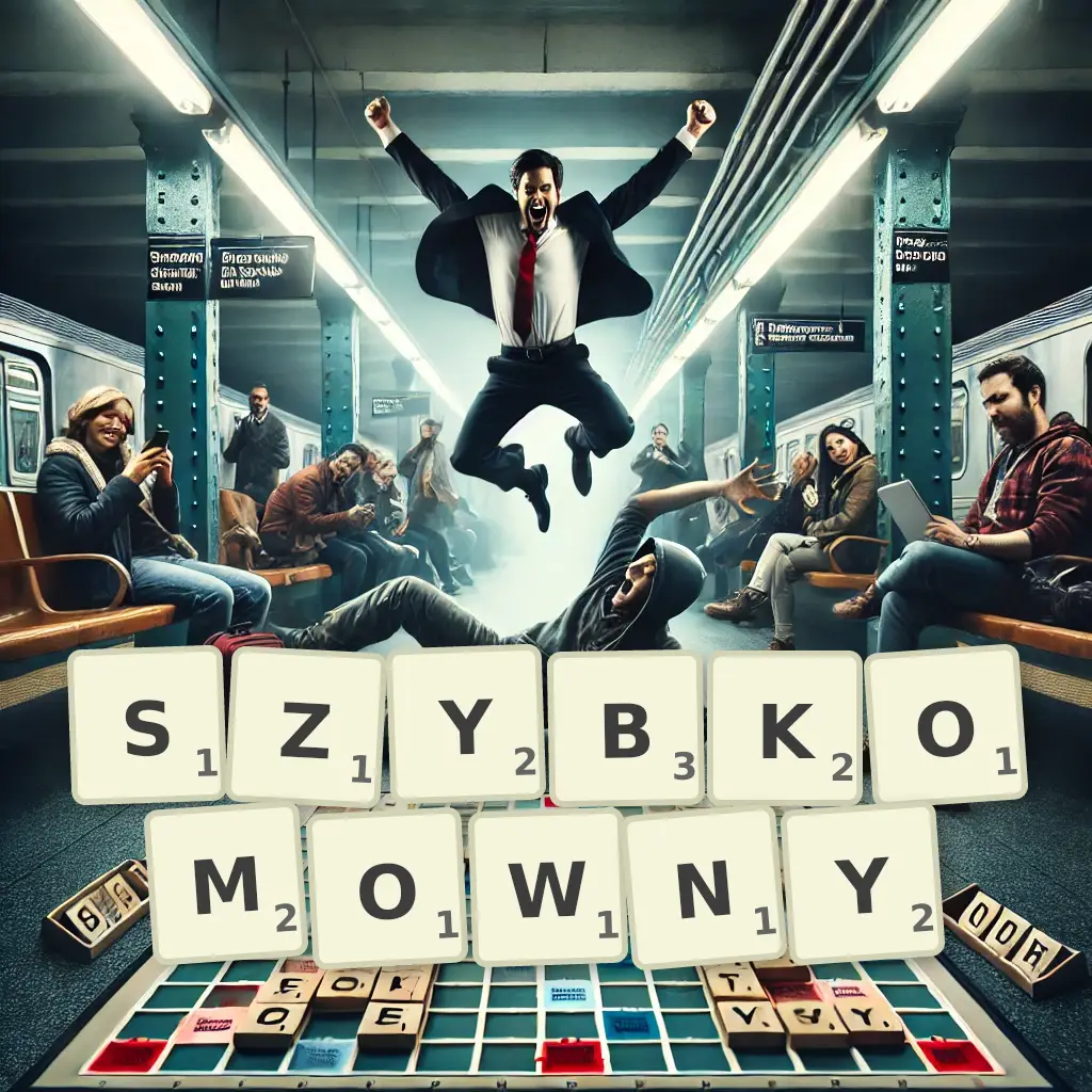Słowa z liter SZYBKOMÓWNY