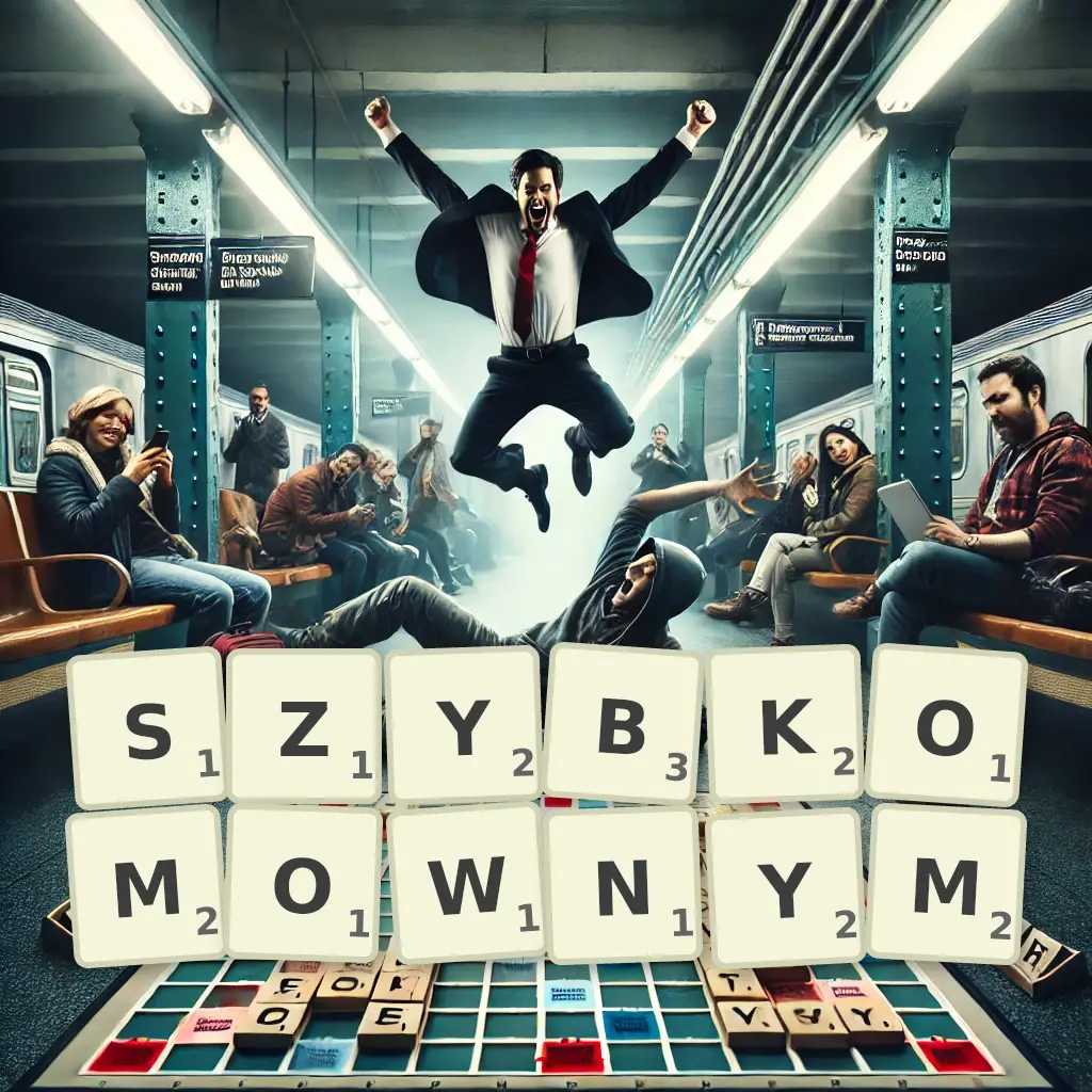 Słowa z liter SZYBKOMÓWNYM