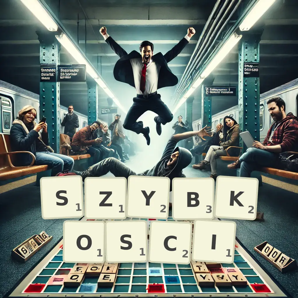 Słowa z liter SZYBKOŚCI