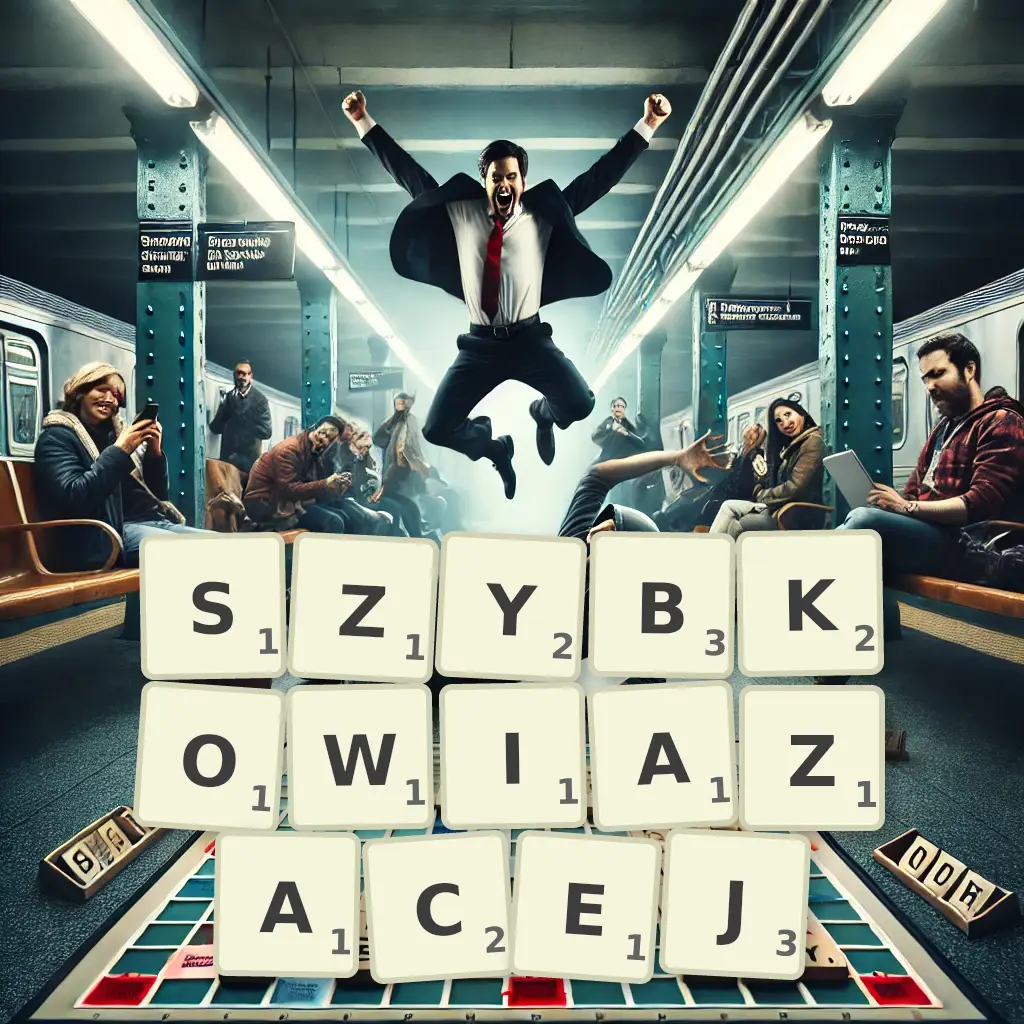 Słowa z liter SZYBKOWIĄŻĄCEJ