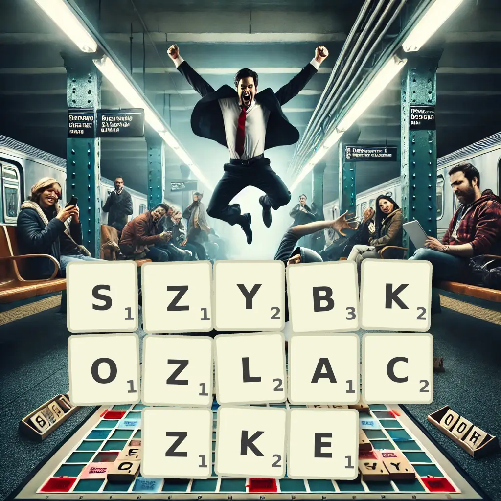 Słowa z liter SZYBKOZŁĄCZKĘ