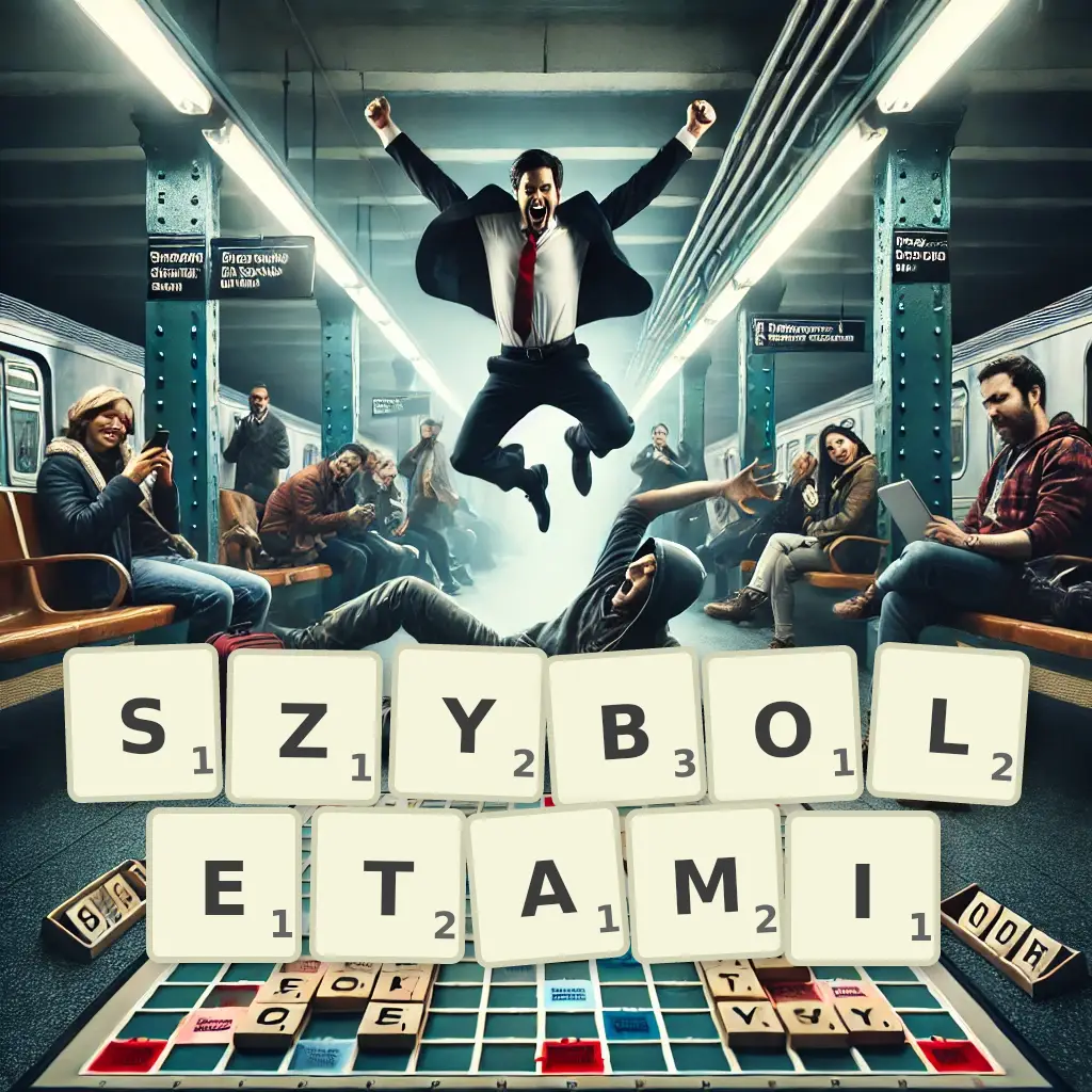 Słowa z liter SZYBOLETAMI