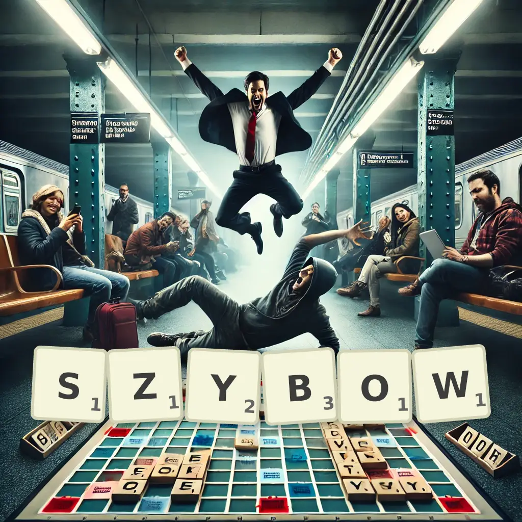 Słowa z liter SZYBÓW