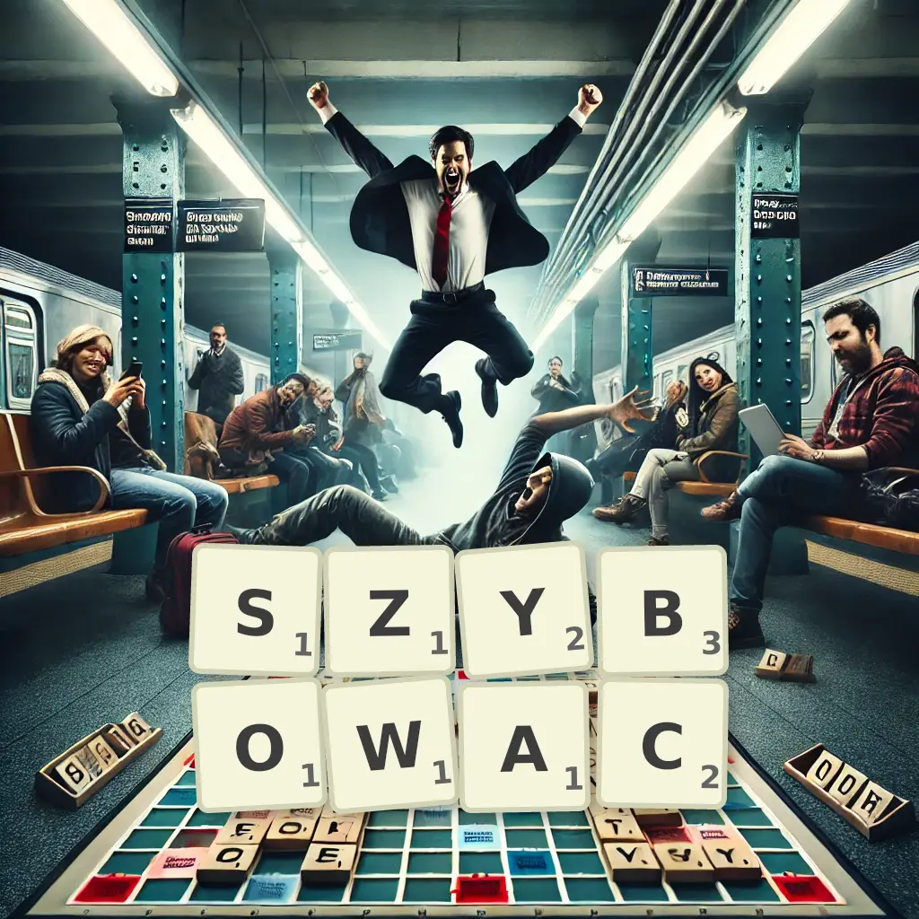 Słowa z liter SZYBOWAĆ
