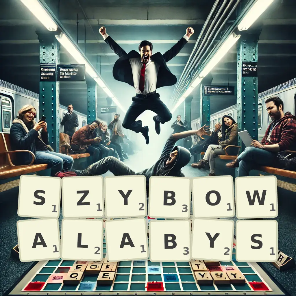 Słowa z liter SZYBOWAŁABYŚ