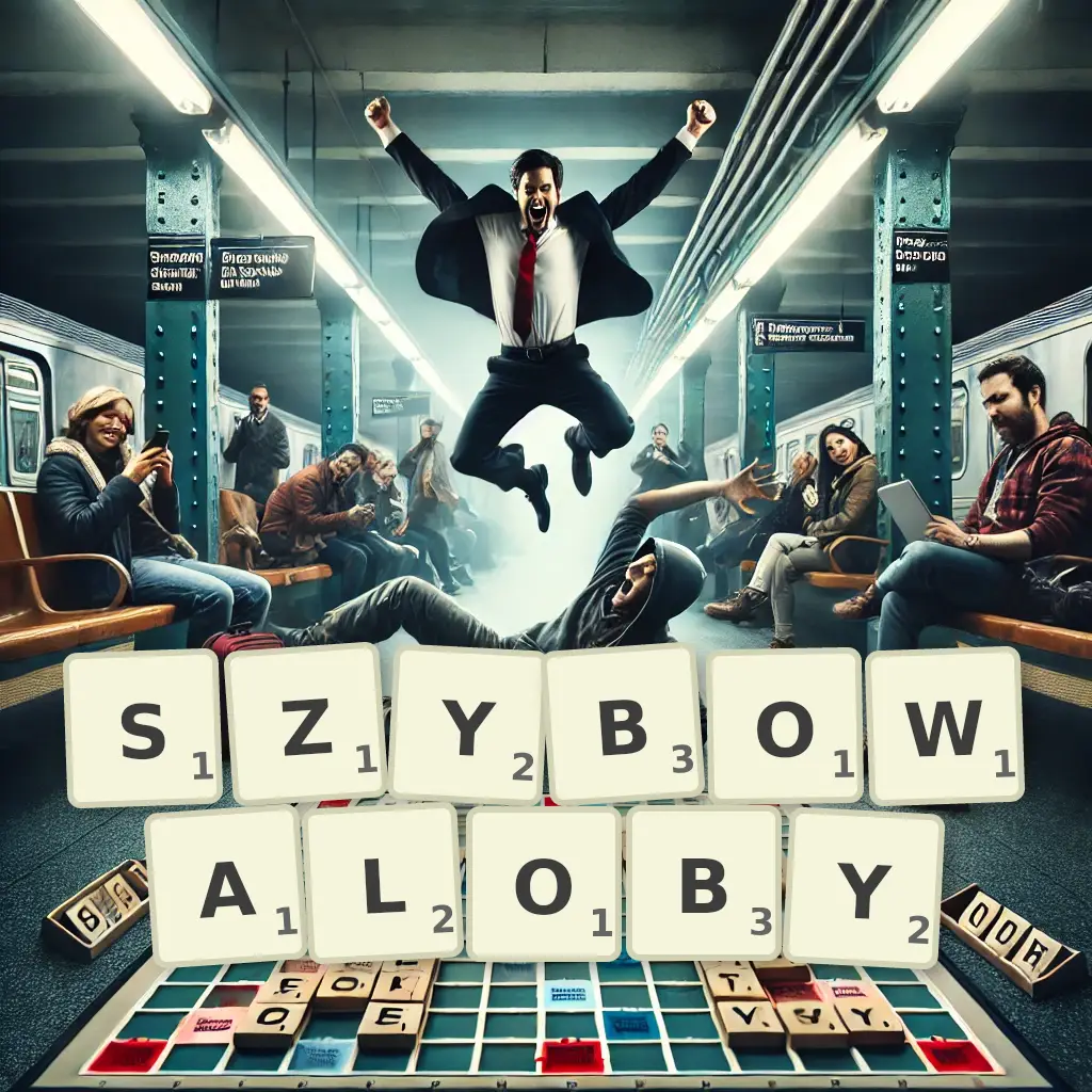 Słowa z liter SZYBOWAŁOBY