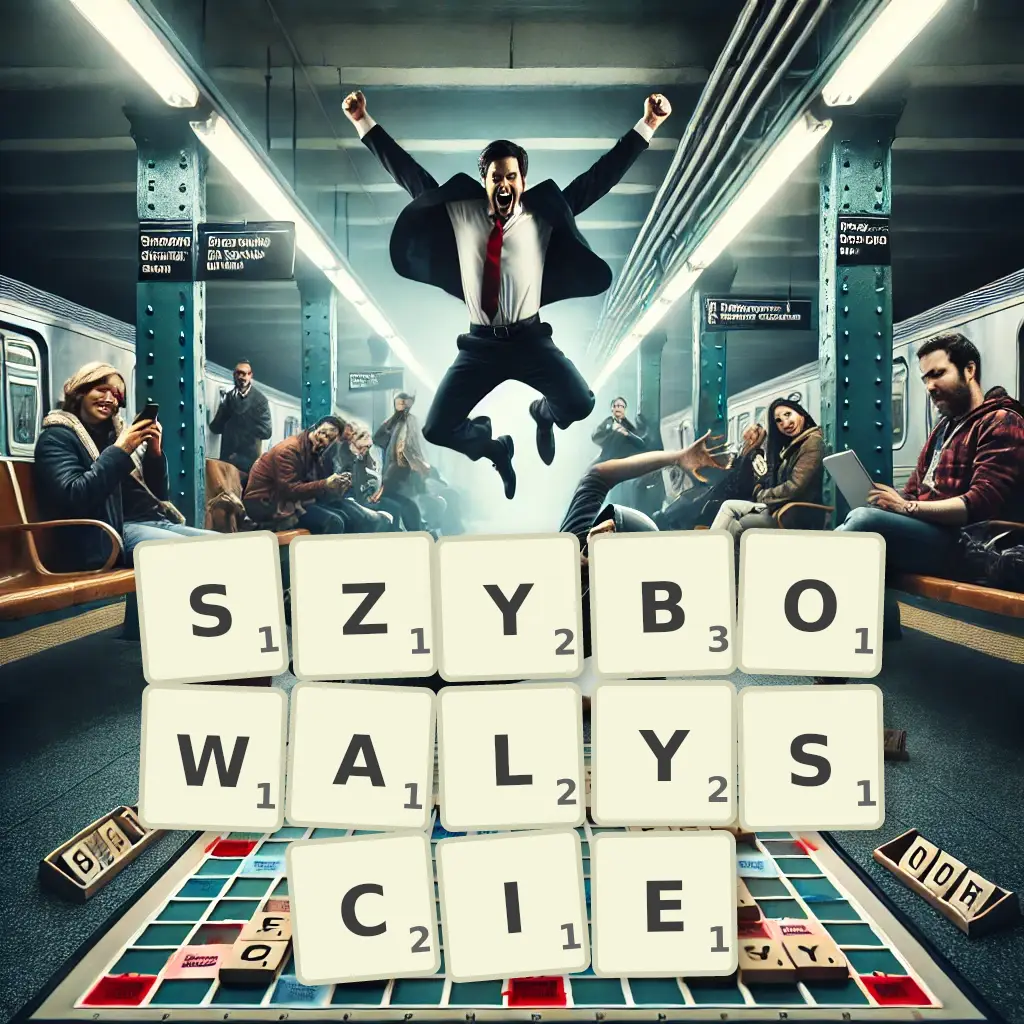 Słowa z liter SZYBOWAŁYŚCIE
