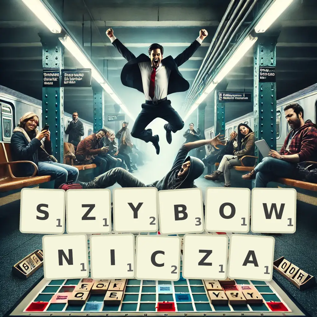 Słowa z liter SZYBOWNICZĄ