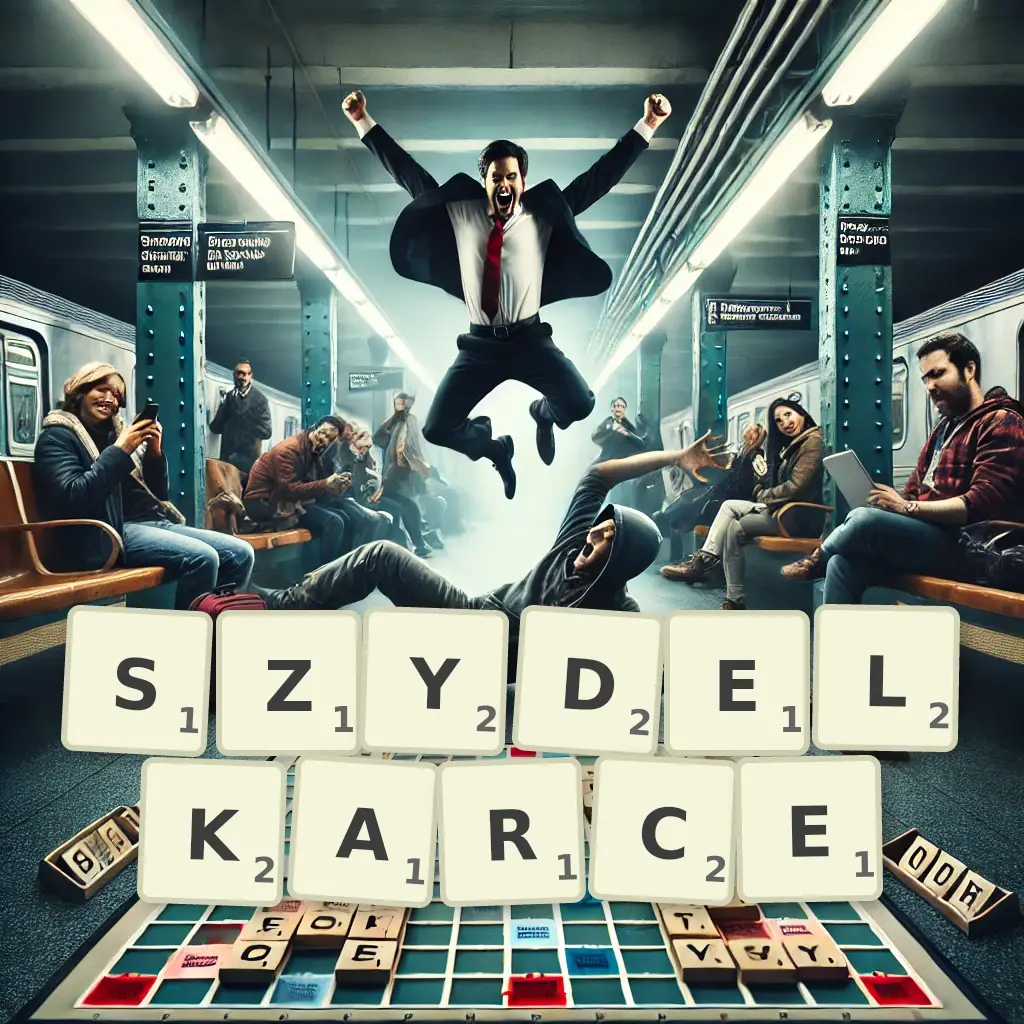 Słowa z liter SZYDEŁKARCE