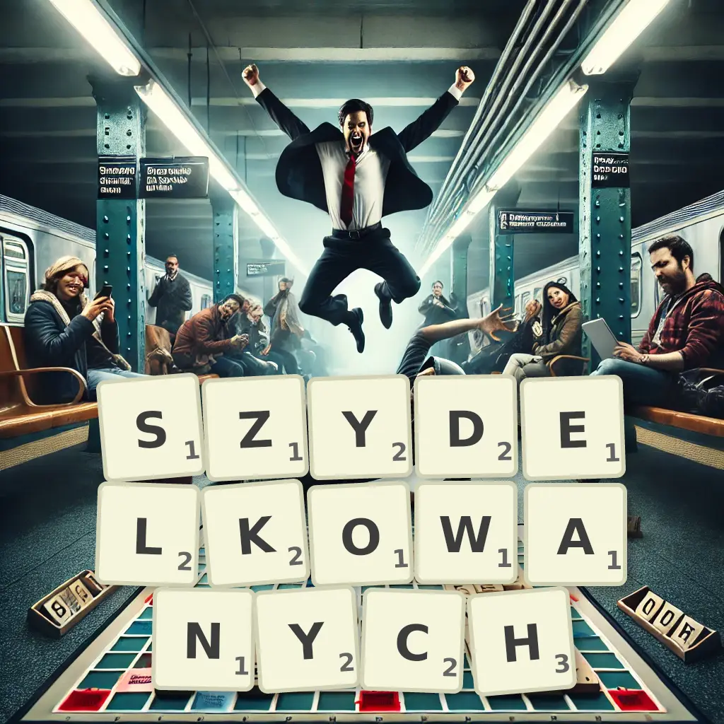 Słowa z liter SZYDEŁKOWANYCH