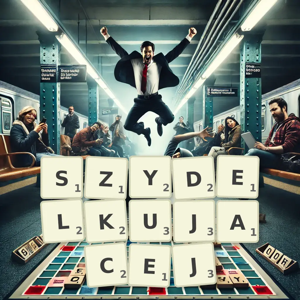 Słowa z liter SZYDEŁKUJĄCEJ