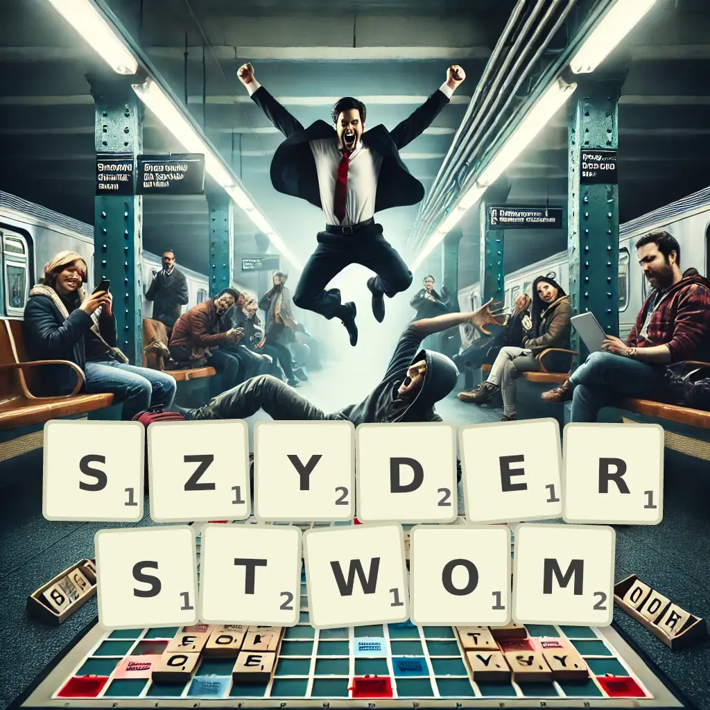 Słowa z liter SZYDERSTWOM